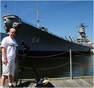 U.S.S.
              Wisconsin